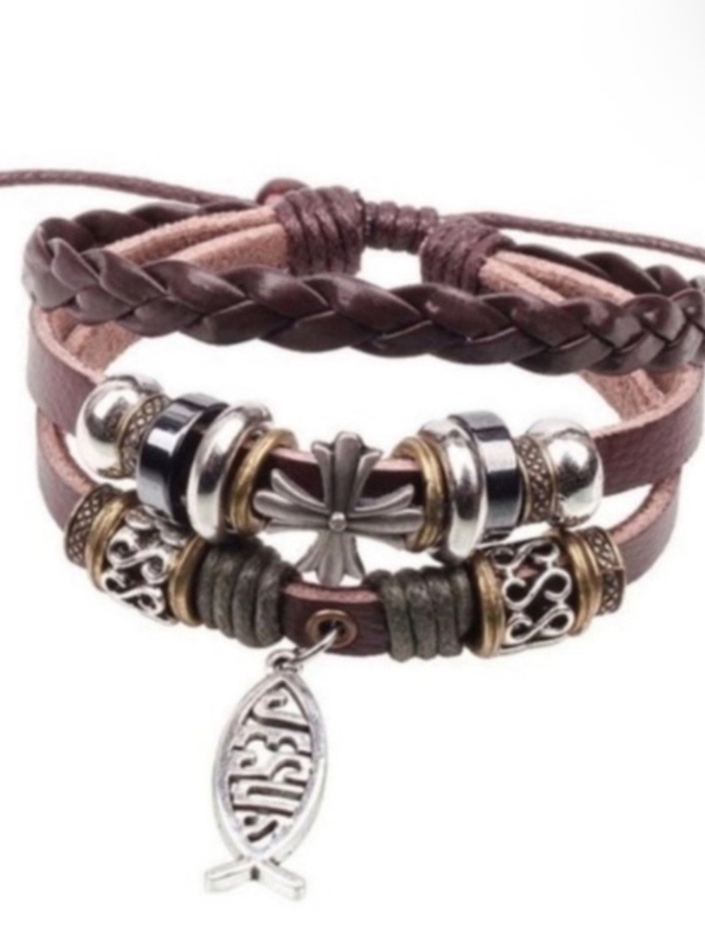 Religious Jesus Bracelet Charm Brand New